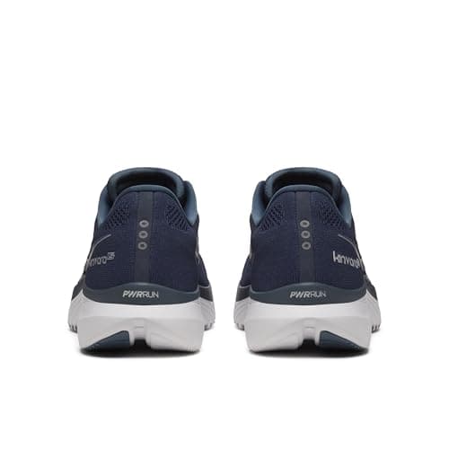 Saucony Men's Kinvara 15 Sneaker, Navy/Silver, 10.5