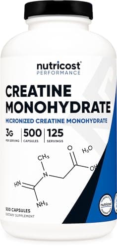 Nutricost Creatine Monohydrate 500 Capsule Recensione 2024