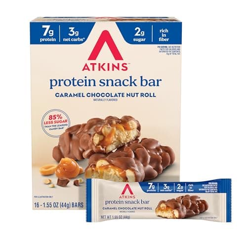 Atkins Caramel Chocolate Nut Roll – Är den bästa proteinbaren för dig?