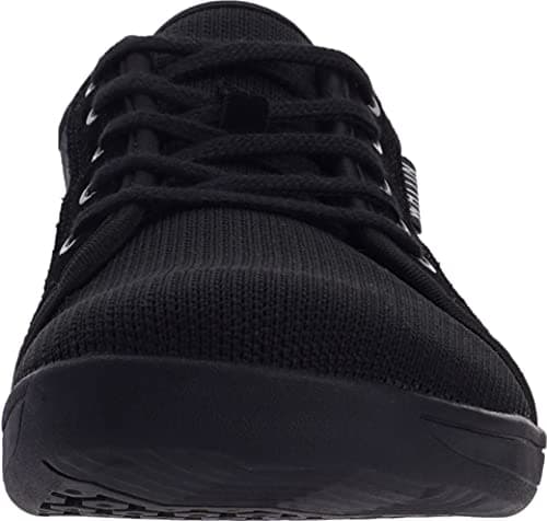 WHITIN Women's Minimalist Barefoot Shoes Wide Toe Box Zero Drop Fashion Sneakers Size 9 Fashion Workout Road Running W81 Walking Comfy Gym Black 40