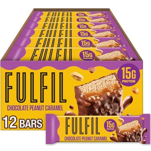 FULFIL Chocolate Peanut Caramel Protein Bar Review – Worth It?