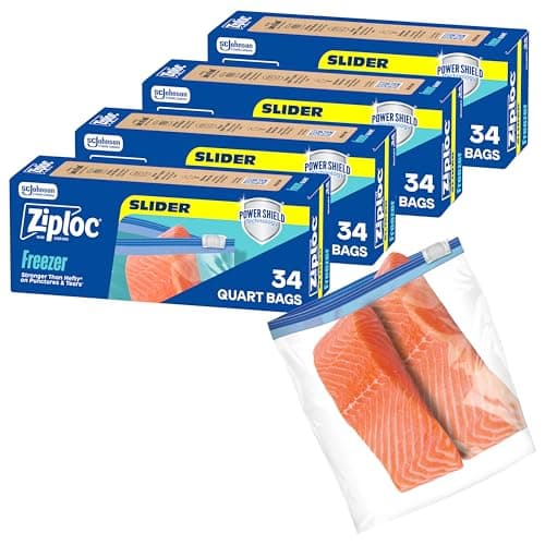 Reseña Bolsas Ziploc Quart Freezer Slider | ¿Merecen la Pena en 2025?