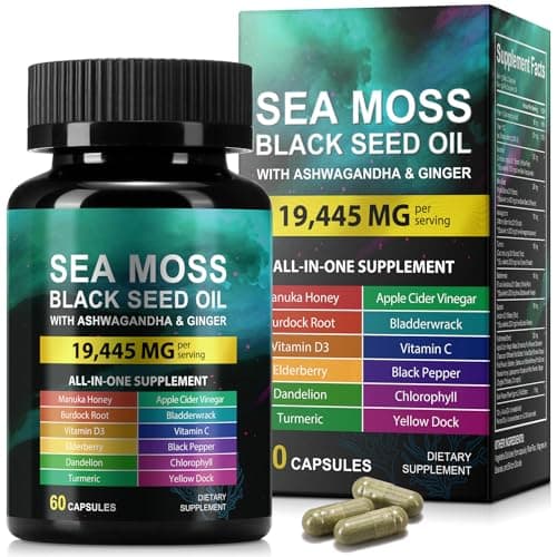 HUYEHF Sea Moss Capsules Avis – Complément alimentaire complet