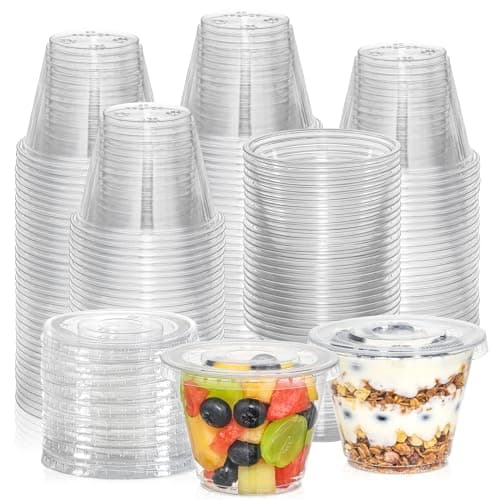 AOZITA Clear Plastic Cups Review – 50 Sets of 9 oz Leak-Proof Disposable Cups