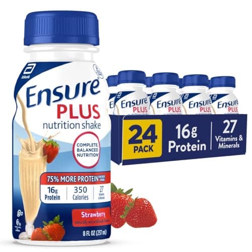 Ensure Plus Strawberry Shake Review – 350 Calorie Meal Replacement