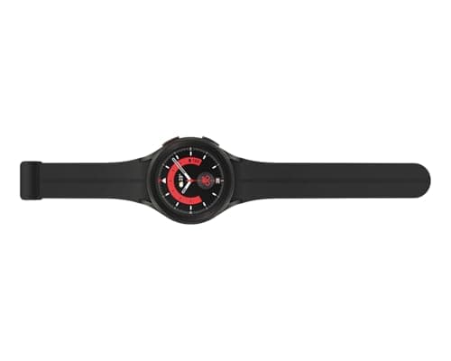 SAMSUNG Galaxy Watch 5 Pro (45mm,WIFI + 4G LTE) 1.4'' Super AMOLED Smartwatch GPS Bluetooth with Sleep Coaching,Bioactive Sensor,Water Resistant R925U (Fast Charger Bundle,Black Titanium) (Renewed)
