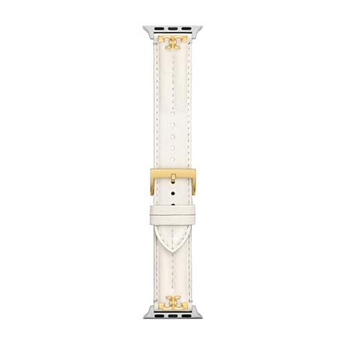Tory Burch Women's Kira Band for Apple Watch®, Leather (Model: TBS0109E)