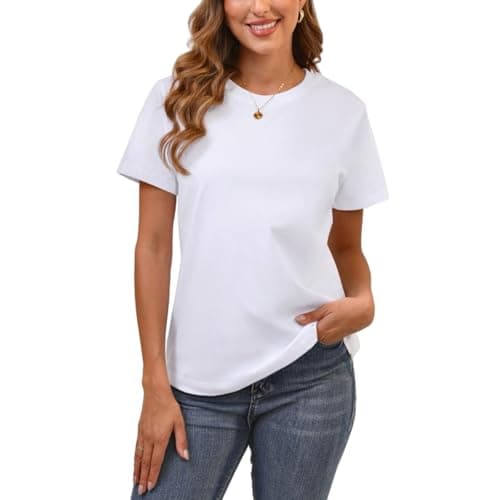 Summer Tops Women Cotton T-Shirt Review – BJY Plus Size Casual Tee