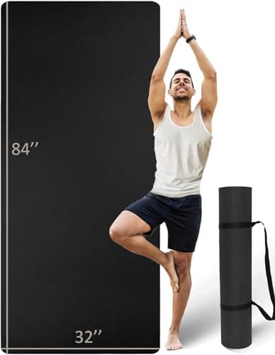Extra Long Yoga Mat Review 2025 – MRZZATA 84"x32" 7mm Tested