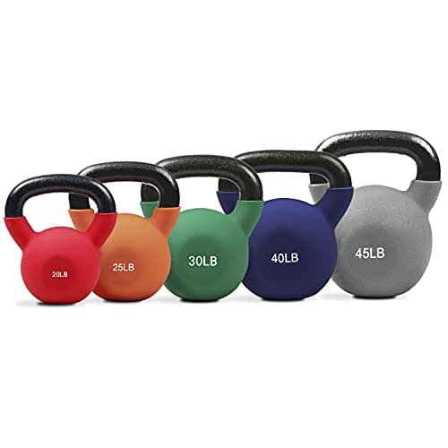 RitFit Neoprene Kettlebell Set Review: Durable 5-15 lb Home Gym Pick