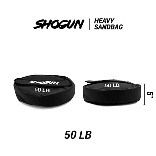 Shogun Sandbags for Working Out – Heavy Duty Workout Sandbag for Weight Training, Cross Training, Strongman, Fitness & Military Use – Adjustable Exercise Sand Bags for Full Body Training