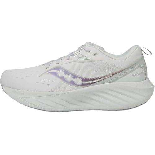 Saucony Women's Triumph 22 Sneaker, White/Foam, 9.5