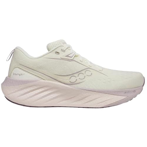 Saucony Women's Triumph 22 Sneaker, Vanilla, 9