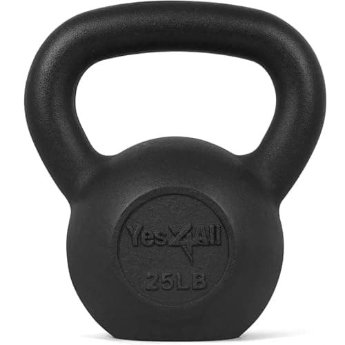 Yes4All 25 lbs Cast Iron Kettlebell Review: Solid Home Gym Pick?