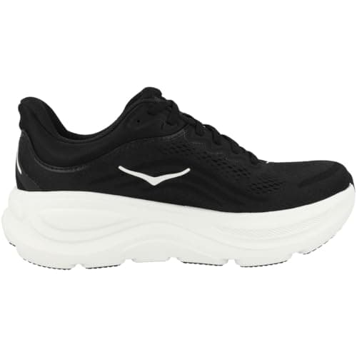 Hoka Women's Bondi 9 Black/White 8.5 Medium