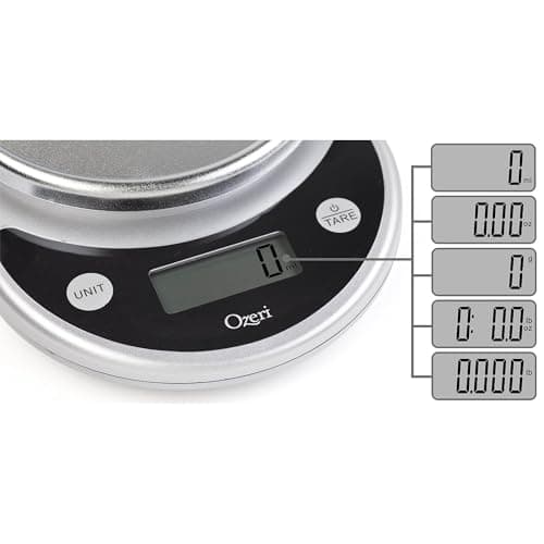 Ozeri® Pronto® Digital Multifunction Kitchen and Food Scale with Variable Graduation Technology®, Original