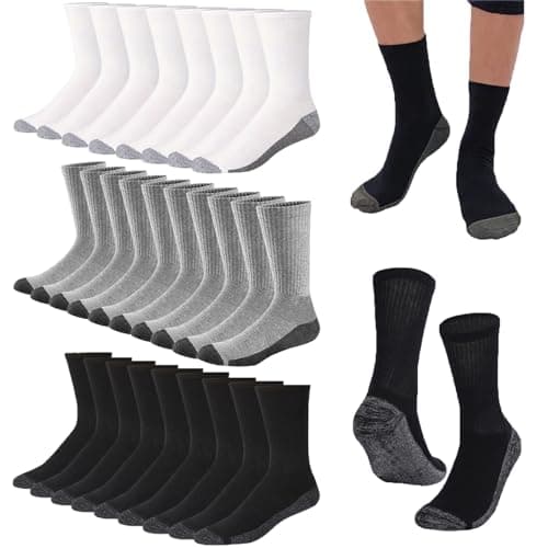 Looknniy 20 Pairs Crew Socks Men Review – Solid Budget Pick?