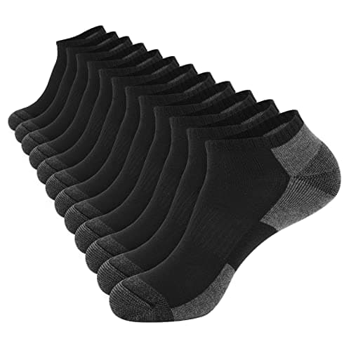COOPLUS Mens Cushioned Ankle Socks Review – 12 Pack Worth It?
