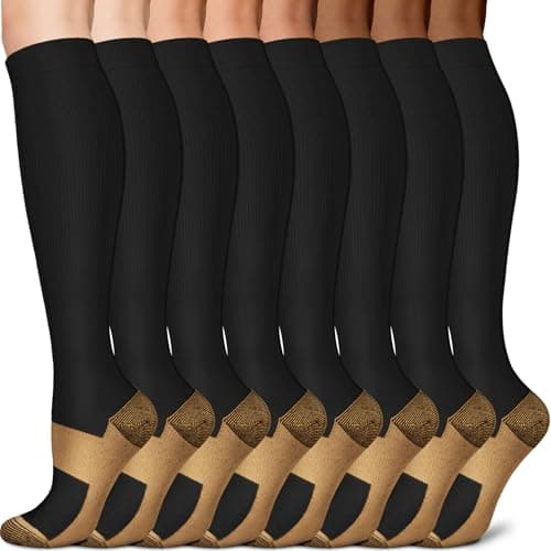 Sooverki Copper Compression Socks Review: 8-Pack Worth It?