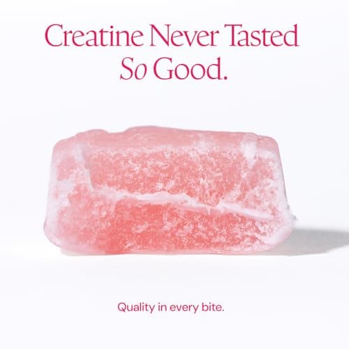 Create Creatine Monohydrate Gummies for Men & Women, Boost Focus, Strength, and Endurance, Anti-Melting Formula, Vegan, Gluten-Free, Non-GMO, 1.5g of Creatine per Gummy (Watermelon)