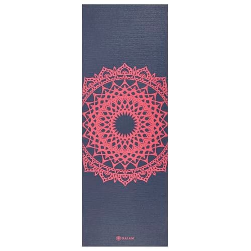 Gaiam, Yoga Mat 4 Mm Pink Marrakesh