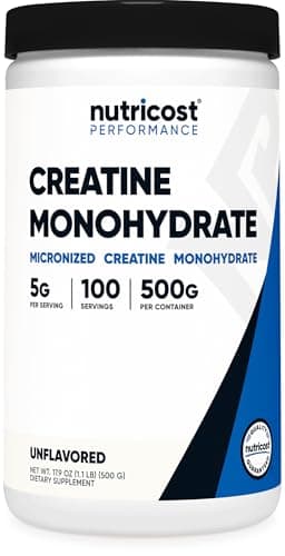 Nutricost Creatine Monohydrate Test 2025 – Lohnt sich das Pulver?