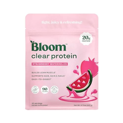 Bloom Whey Clear Protein Review: Light, Juicy Muscle Support That Actually Tastes Good