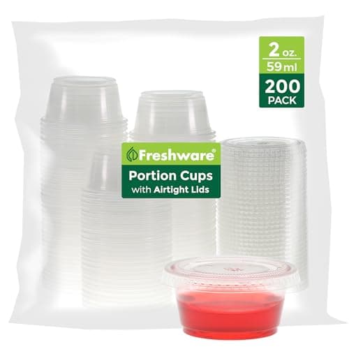 Freshware Portion Cups Review – 200 Sets Worth It?