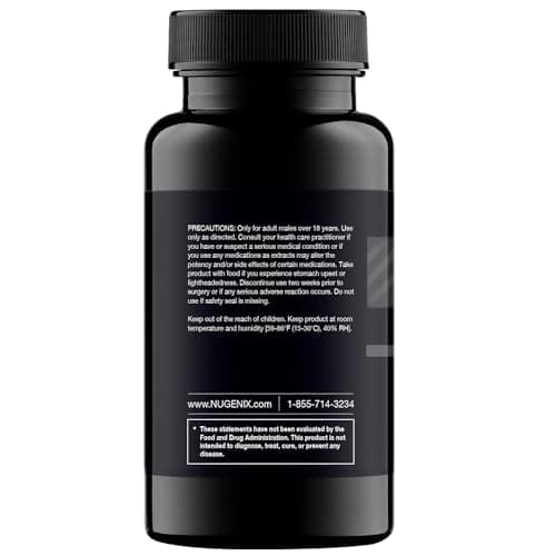 Nugenix Total-T, Free and Total Testosterone Booster Supplement for Men, 42 Count