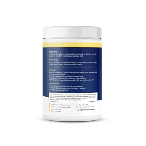 Bella All Natural Extreme Detox Powder (Pineapple)