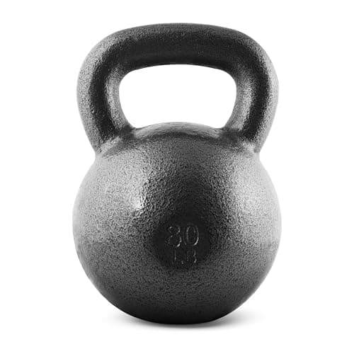 CAP Barbell 80 lb Kettlebell Review – Solid, No-Frills Cast Iron