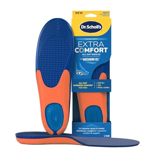 Dr. Scholl's Extra Comfort Support Insoles Review – Worth It for Big & Tall Men?