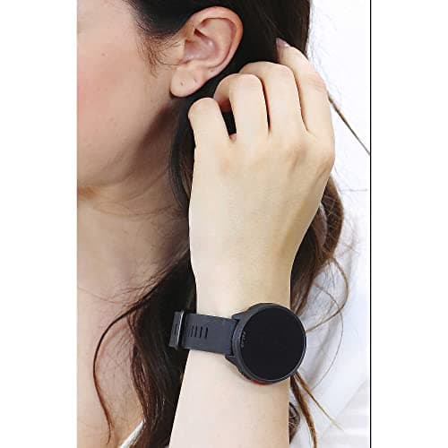 POLAR Pacer Ultra-Light GPS Fitness Tracker Smartwatch for Runners; S-L, for Men or Women, Black