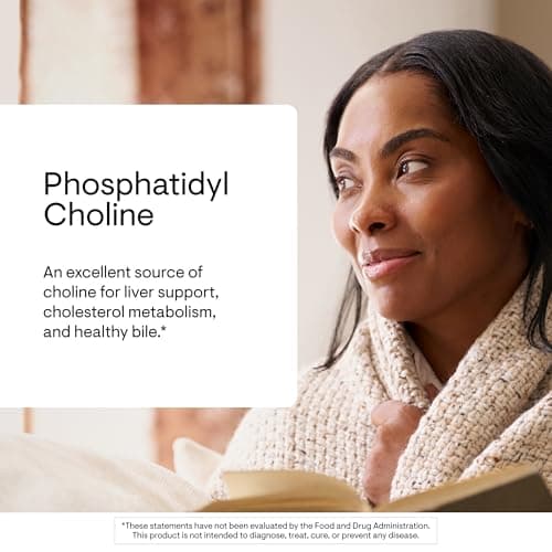 THORNE - Phosphatidyl Choline - Phospholipid Complex for Liver Support, Cholesterol Metabolism & Healthy Bile* - Third-Party Certified - Gluten & Dairy-Free - 60 Softgels
