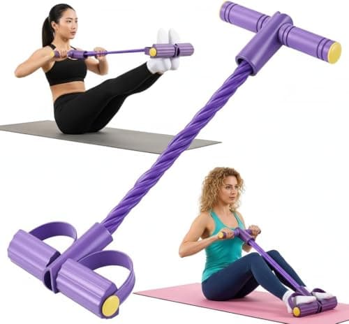 Pedal Resistance Bands with Handles Review – 6-Tube Home Workout Gear