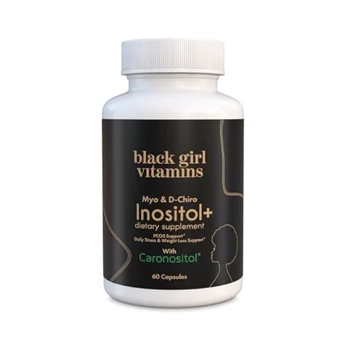 Black Girl Vitamins Inositol – 2000mg公正评测:激素平衡真的有效吗?