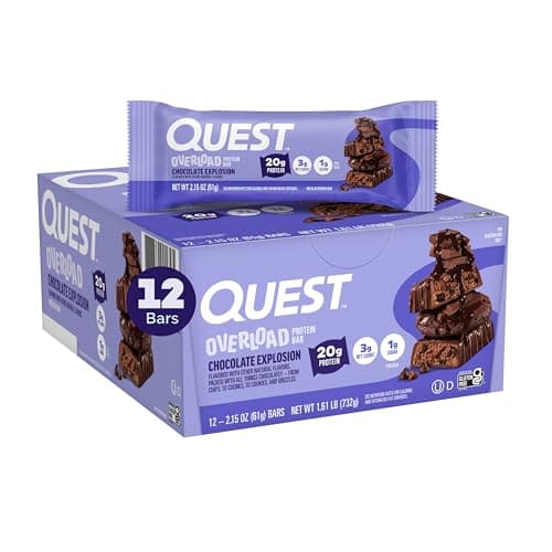 Quest Nutrition Overload Protein Bars Review – Chocolate Explosion 2025