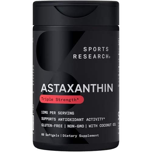 Sports Research Astaxanthin 12mg – Szczegółowa recenzja 2025