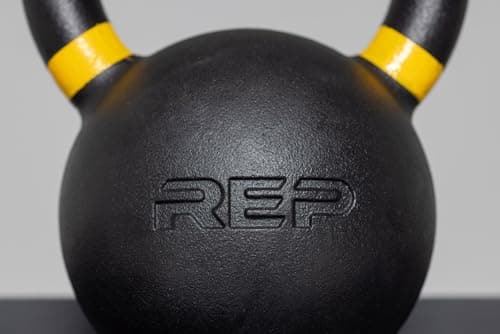 REP Fitness Kettlebell, 16 kg, Adjustable Weight, Cast Iron, Strength Exercise Training, Home Gym, Power Workout Equipment, Free Weights, Dumbbell Alternative