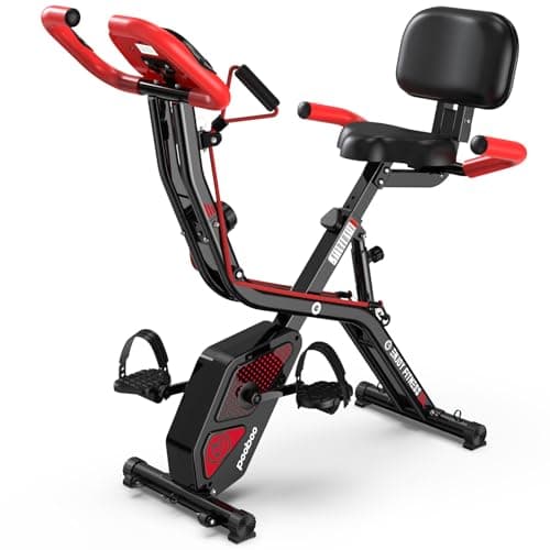 pooboo Folding Exercise Bike Review: Is This 4-in-1 X-Bike Worth It?