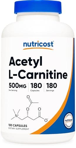 Nutricost Acetyl L-Carnitine ALCAR 500mg – Recenzja i Opinia