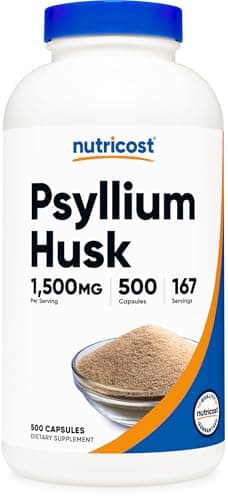 Nutricost Psyllium Husk 500mg: Mi Revisión Honesta Después de 30 Días