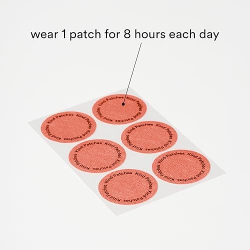 Kind Patches Berberine Patches with L Glutamine, Chromium, Pomegranate and Cinnamon - Vegan, Latex Free - 30 Count