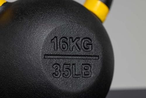 REP Fitness Kettlebell, 16 kg, Adjustable Weight, Cast Iron, Strength Exercise Training, Home Gym, Power Workout Equipment, Free Weights, Dumbbell Alternative