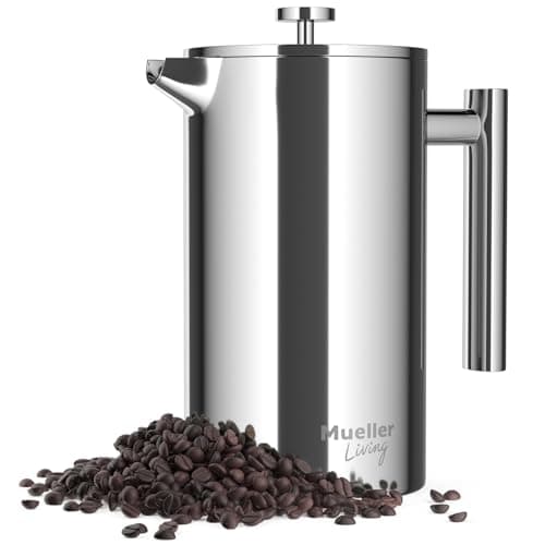 Recensione MuellerLiving French Press 34oz – Caffè Perfetto
