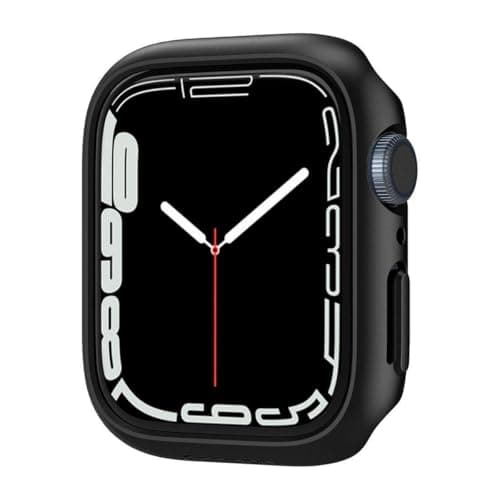Apple Watch Series 7 (GPS, 45mm) Midnight Aluminum Case with Midnight Sport Band (Renewed)