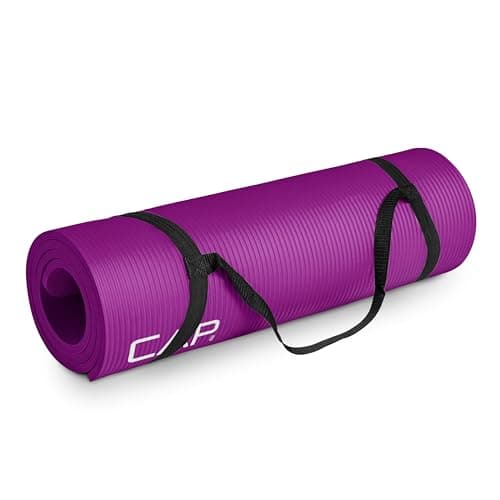 CAP Barbell Yoga Mat Review: Thick 1/2" Mat With Carrying Strap Tested