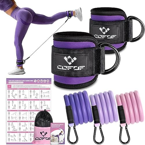COFOF Ankle Resistance Bands Review: Leg & Glute Workout Tested