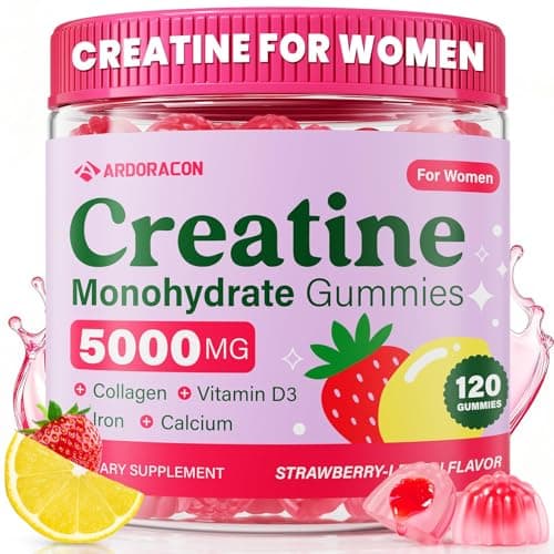 Creatine Gummies for Women Review – ARDACON Creatine + Collagen Formula