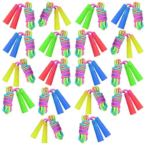 Elcoho Kids Rainbow Jump Rope Set Review – 18-Pack Worth It?